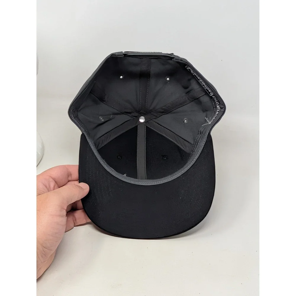 Richardson Style 312 Snapback Hat Black Charcoal Surelock Security Co Cap